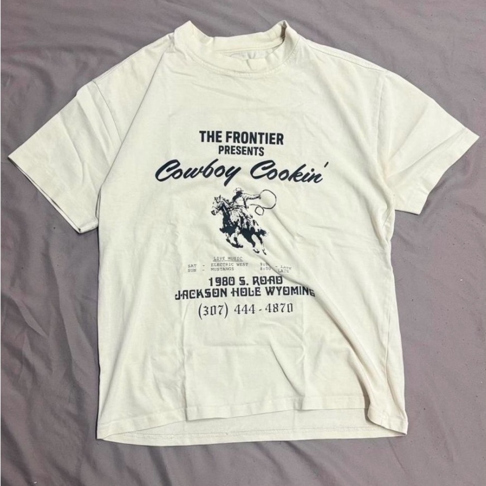 Cowboy Cookin' White T-Shirt